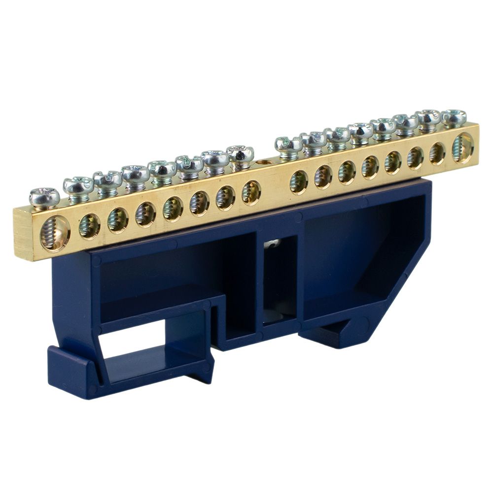 ШИНА  нулевая на DIN-изол ШНИ-6*9-16-Д-С ИЭК (2/10)