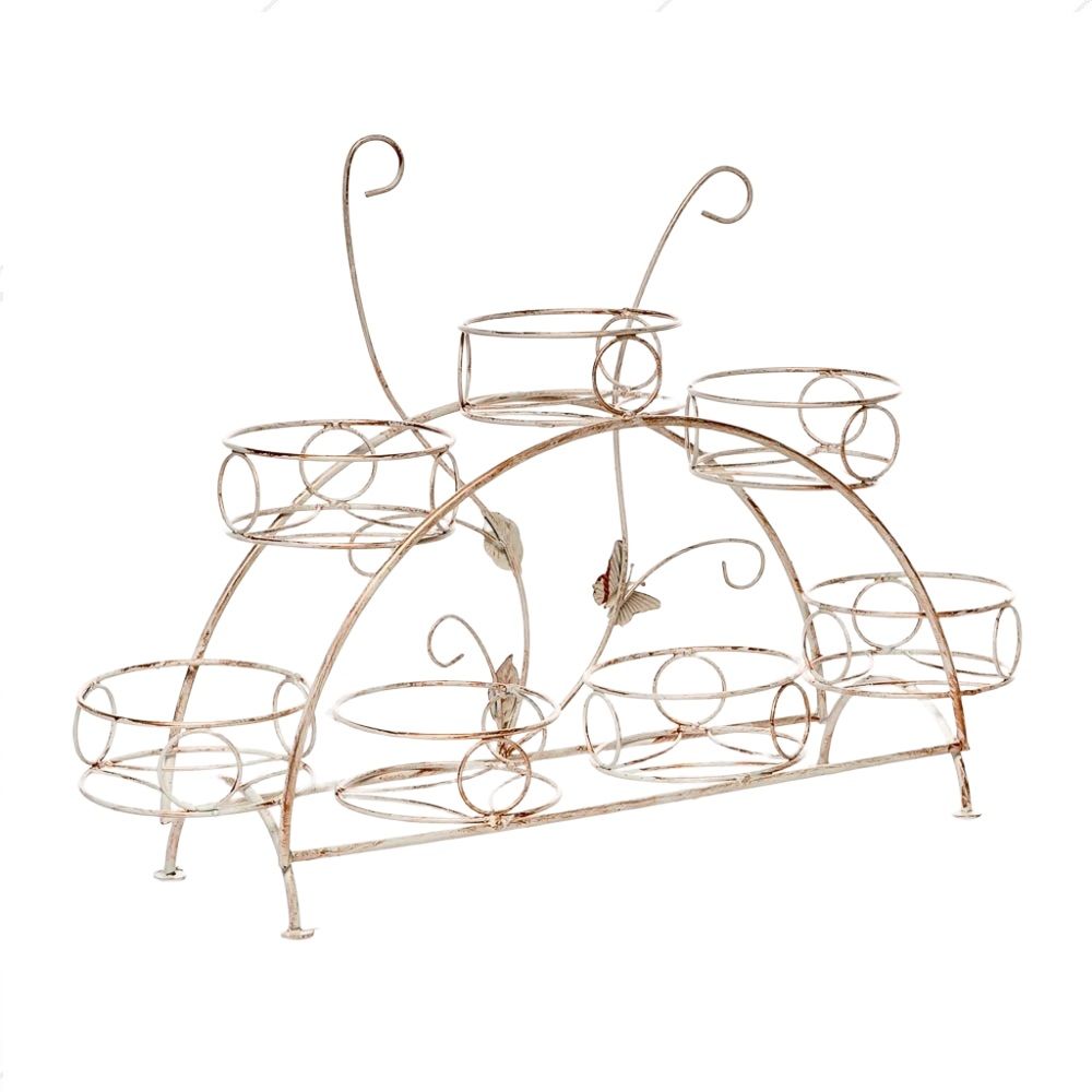 Подставка на подоконник 41-917 на 7 цветов металл 780х160х490 мм