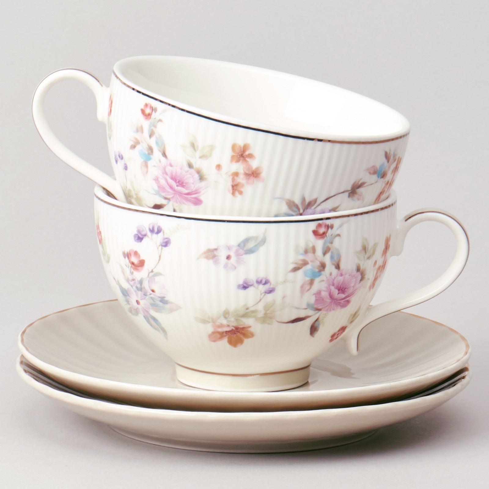 Набор чайный Lefard Времена года на 2 персоны 4 предмета 250 мл фарфор 42-574