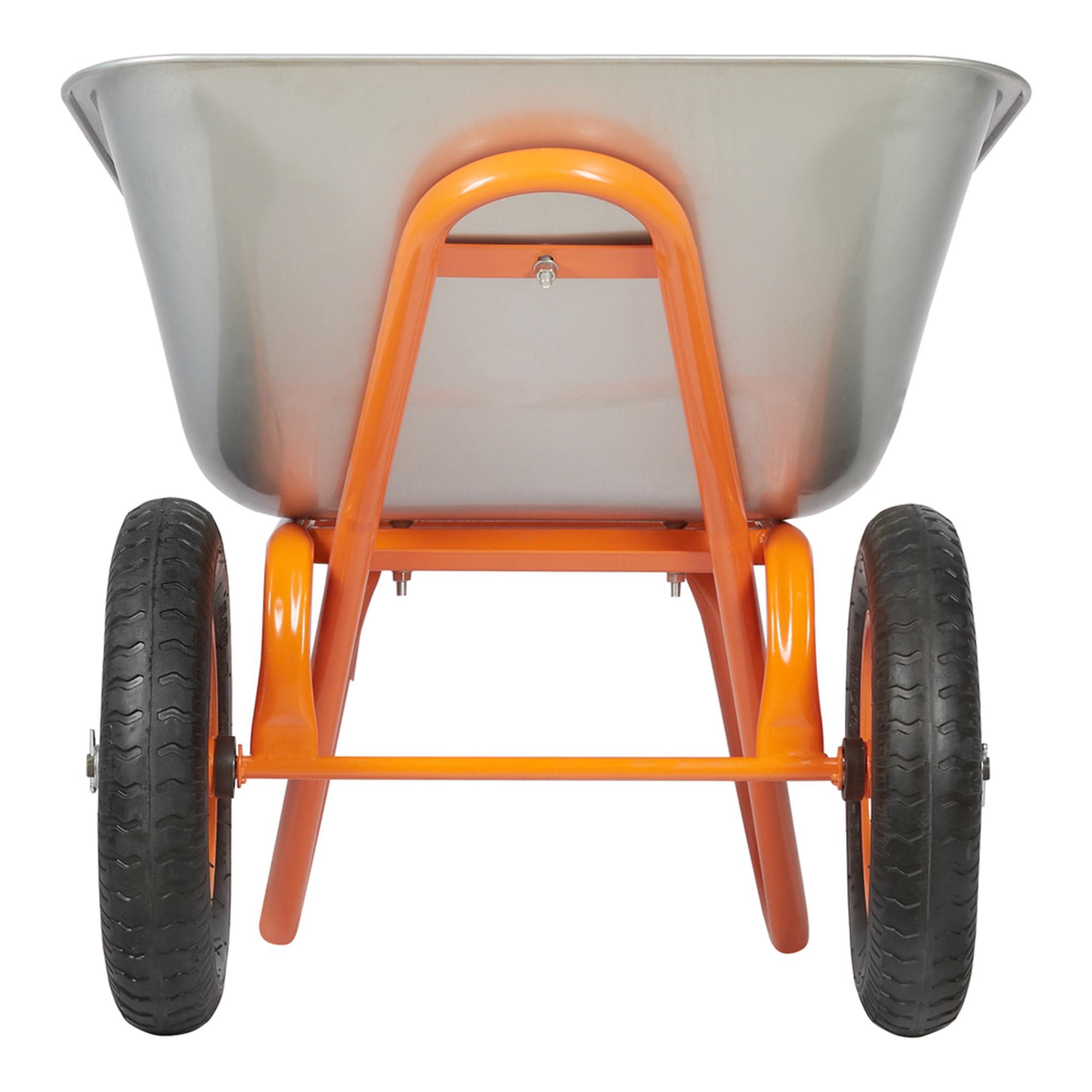 Тачка садовая двухколесная 250 кг 110 л Mawipro