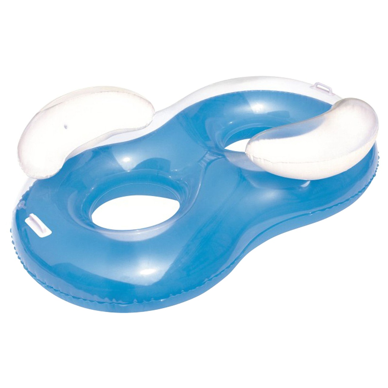 Круг для плавания для двоих 188х117 см до 180 кг Bestway Double Ring Float 43009