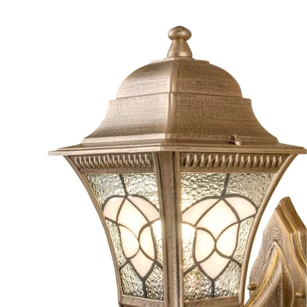 Светильник садово-парковый 1ламп Е27 Altair черное золото