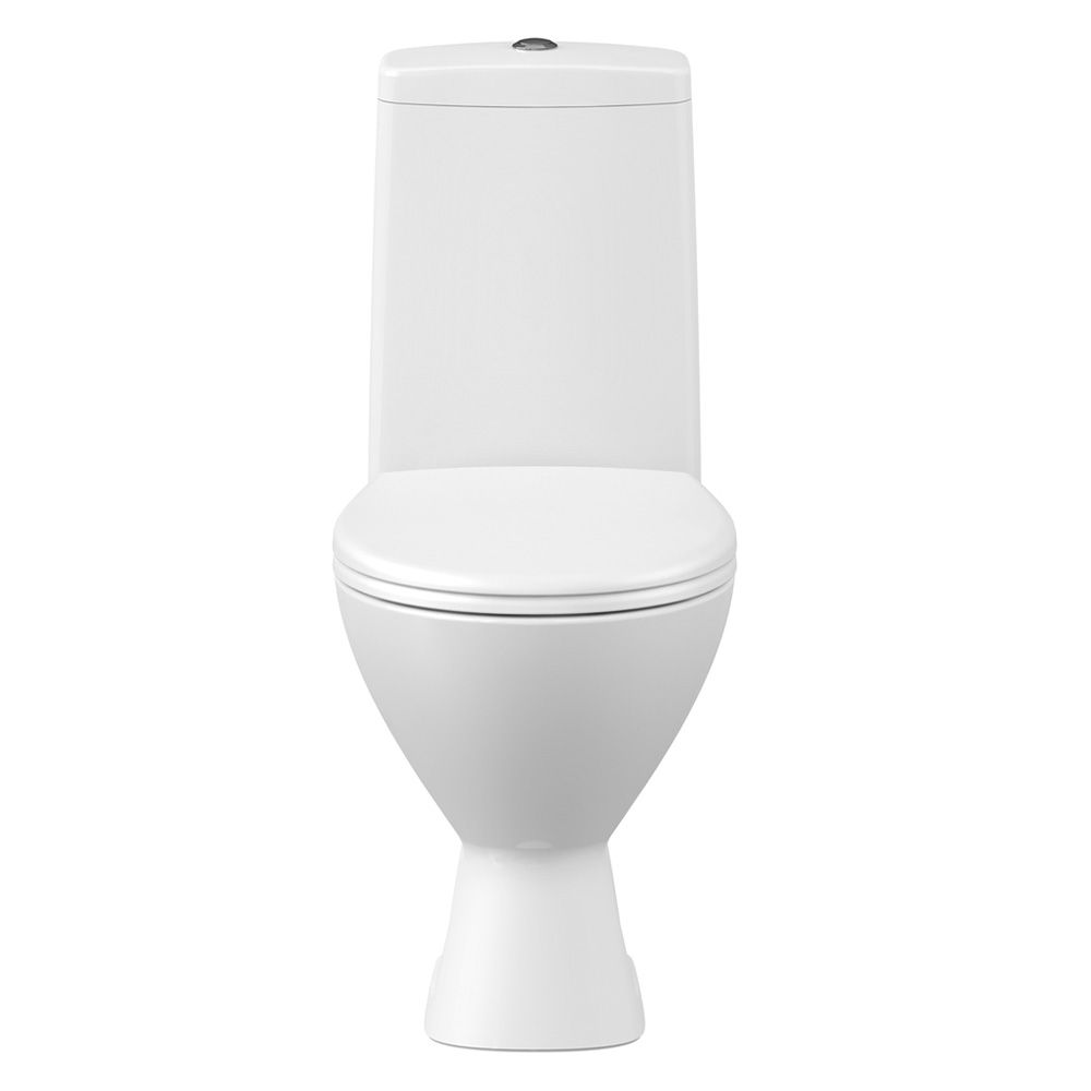 Унитаз-компакт Cersanit Just косой выпуск сиденье термопласт микролифт