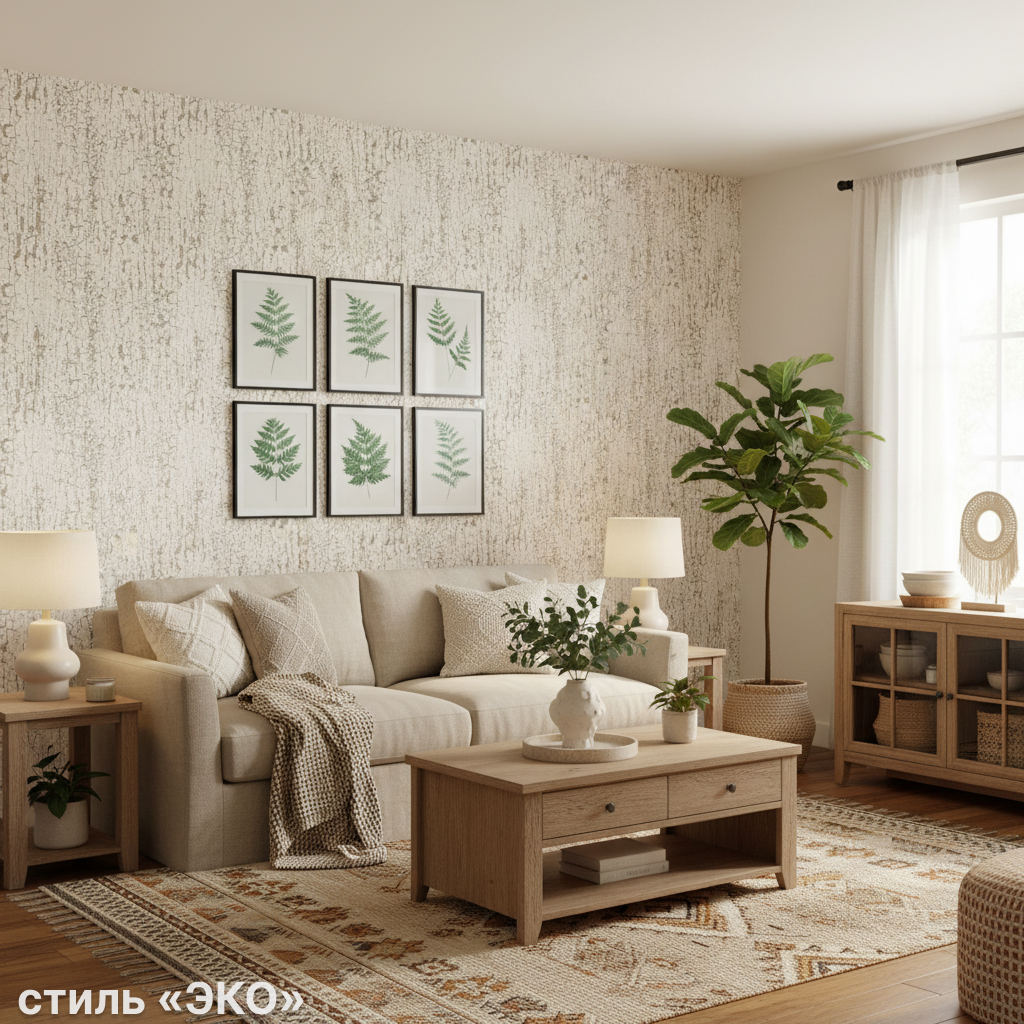 Обои Green Walls Кора С40 4116 02 айвори абстракция 1,06х10,05 м