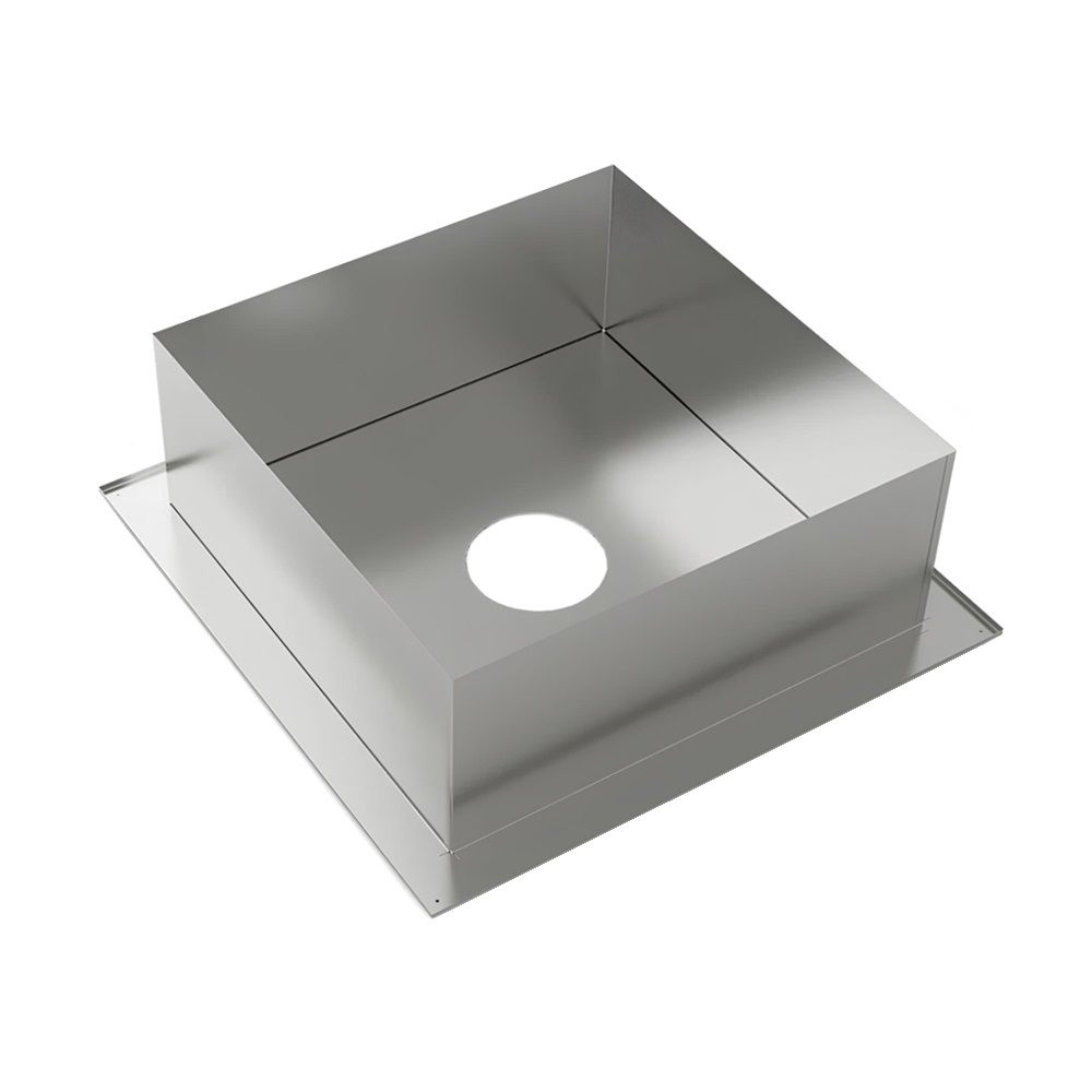 ППУ оцинкованный матовый d205 мм + ответная часть Везувий