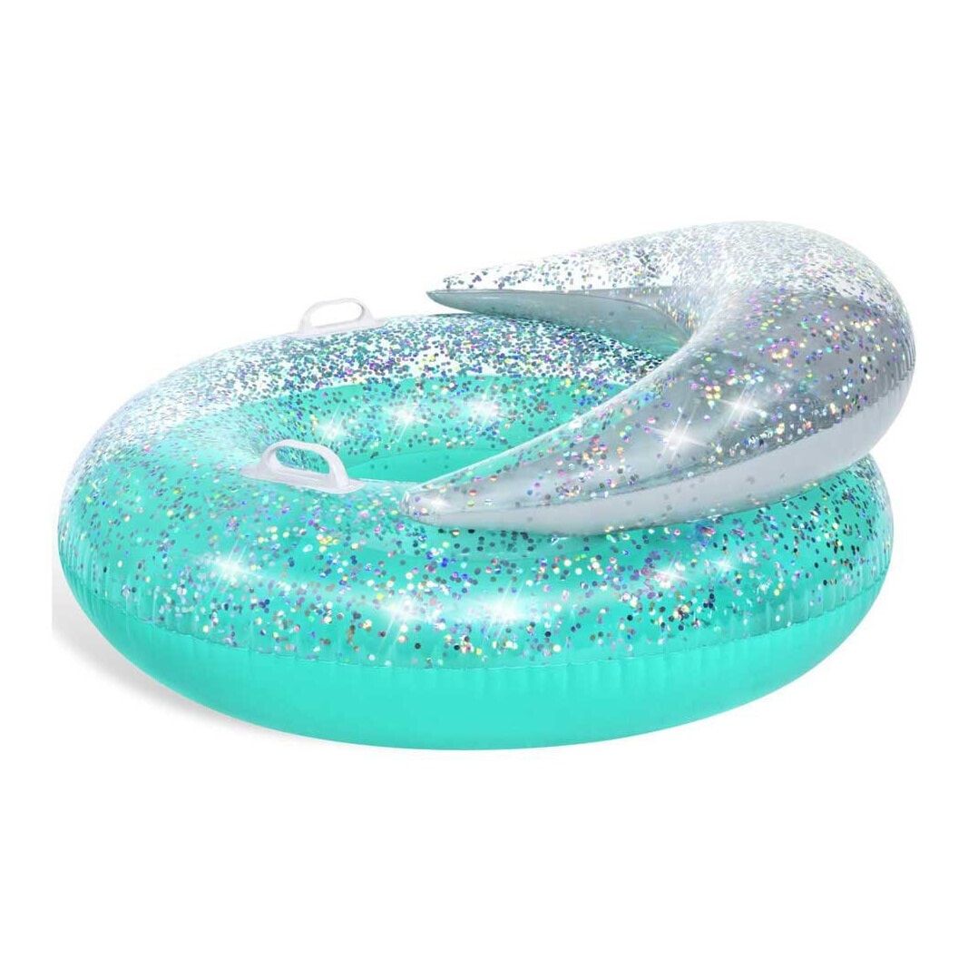 Круг для плавания 117х117 см от 10 лет Bestway Блестки 43509