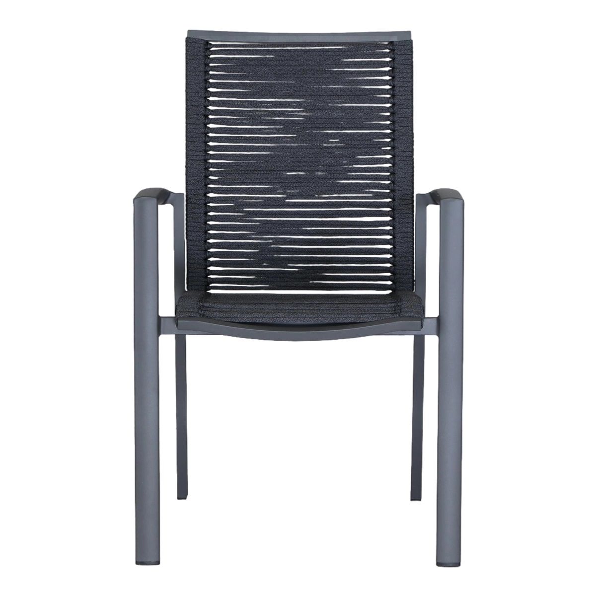 Кресло садовое Денвер 3 57х60х90 см до 150 кг антрацит