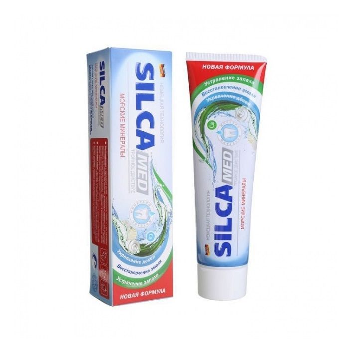 Паста зубная Silcamed Морские минералы 130 г