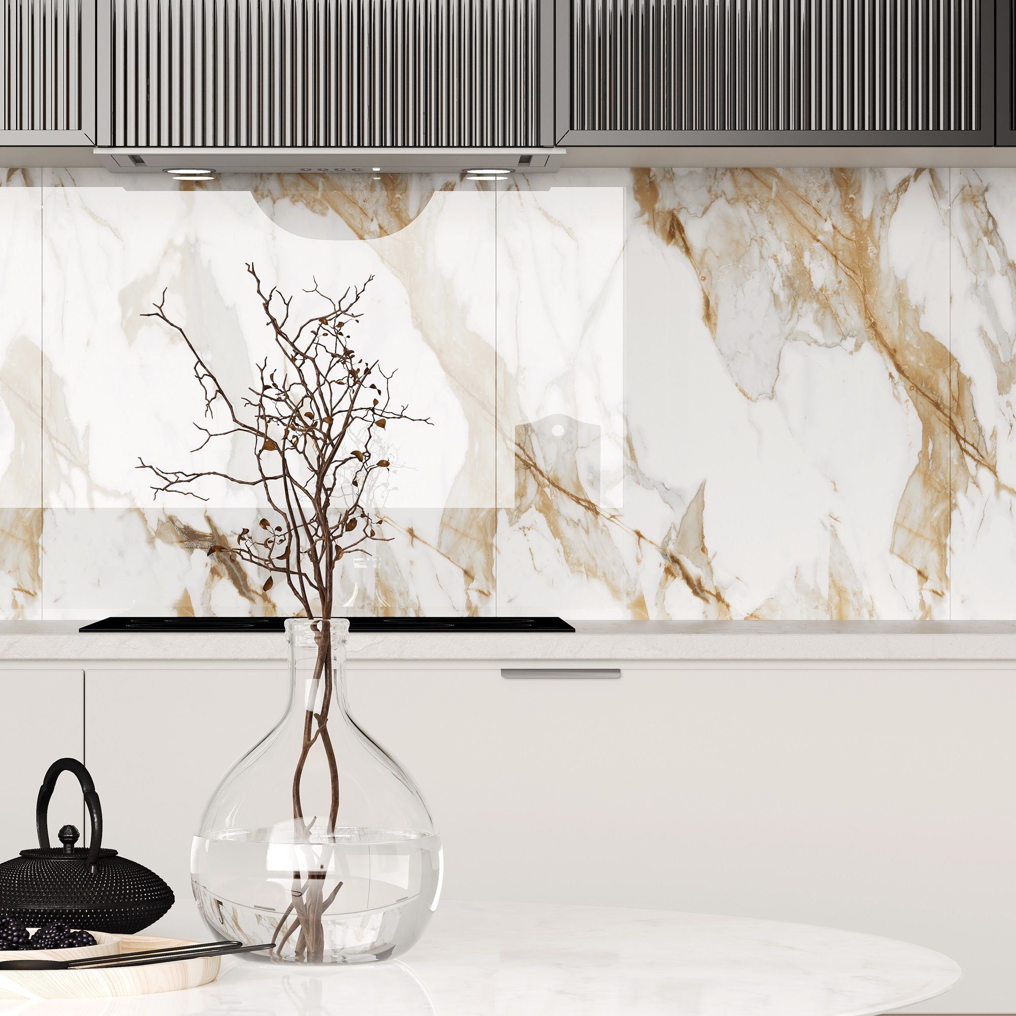 Керамогранит Ceradim Calacatta Fairy Gold 60х60 см бежевый полированный 1,44 м2