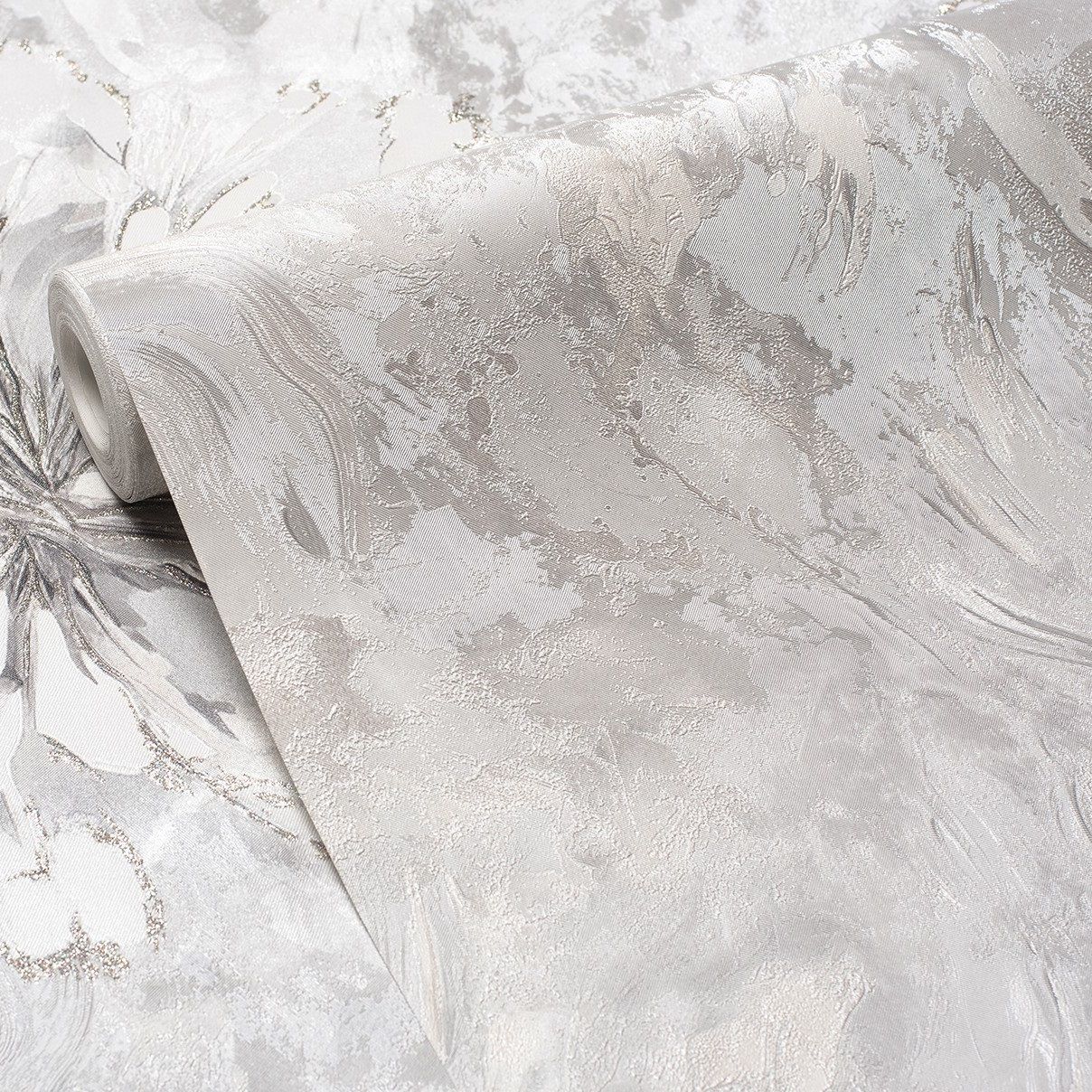 Обои 286627 Ateliero 1,06х10 м Sonya фон серый