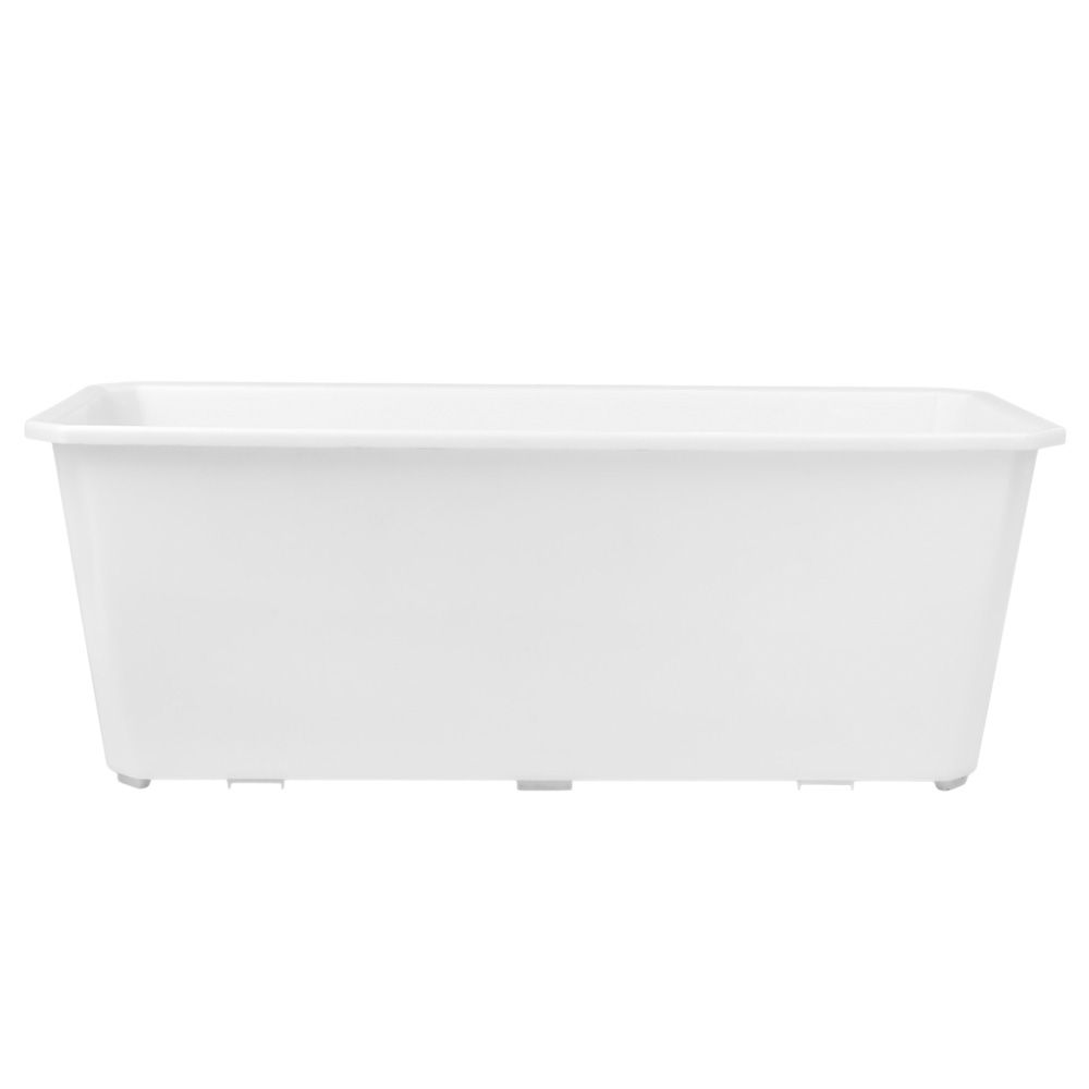 Ящик балконный без поддона белый 60 см