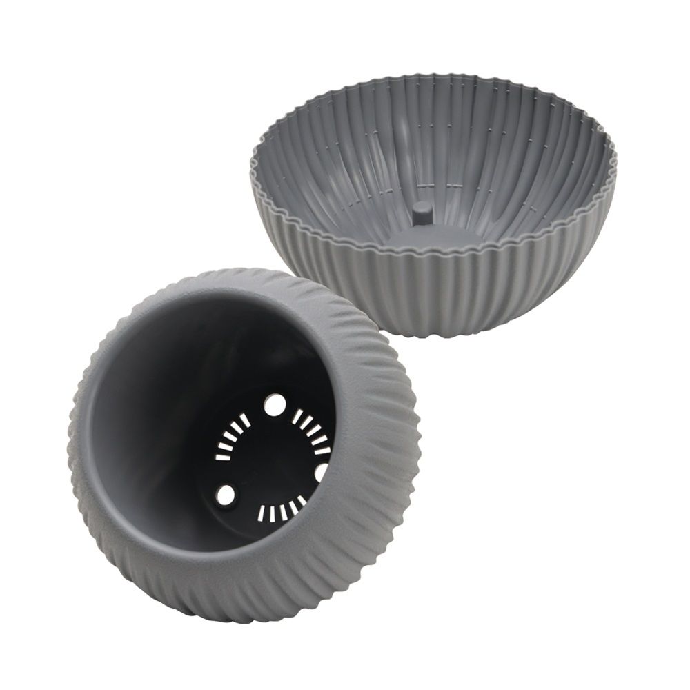 Кашпо Сфера Мини серый жемчуг 0,3 л