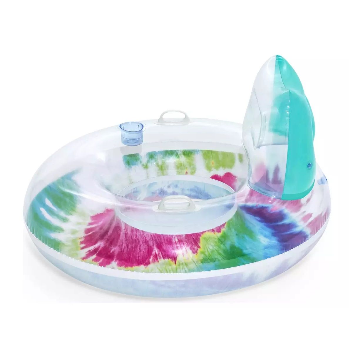 Круг для плавания 118x117 см Bestway Tie Dye запл д/ремонта 43637