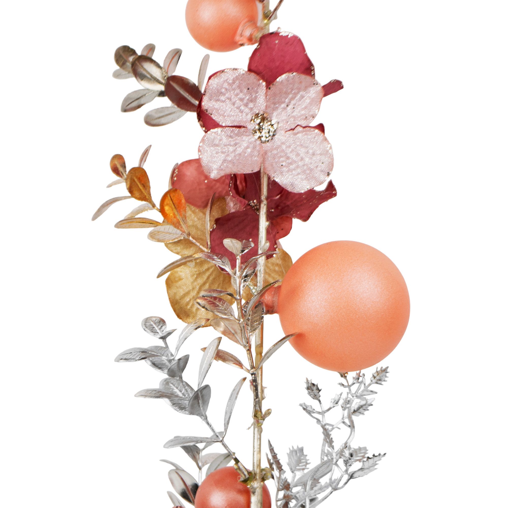 Украшение новогоднее Ветка 18х61х10 см красный 774600