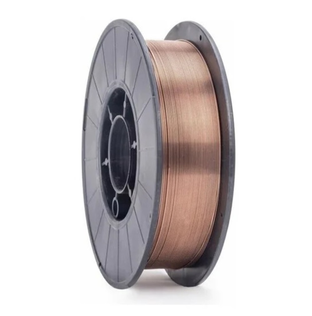 Проволока сварочная омедненная 0,8 мм 1 кг Top weld ER70S-6