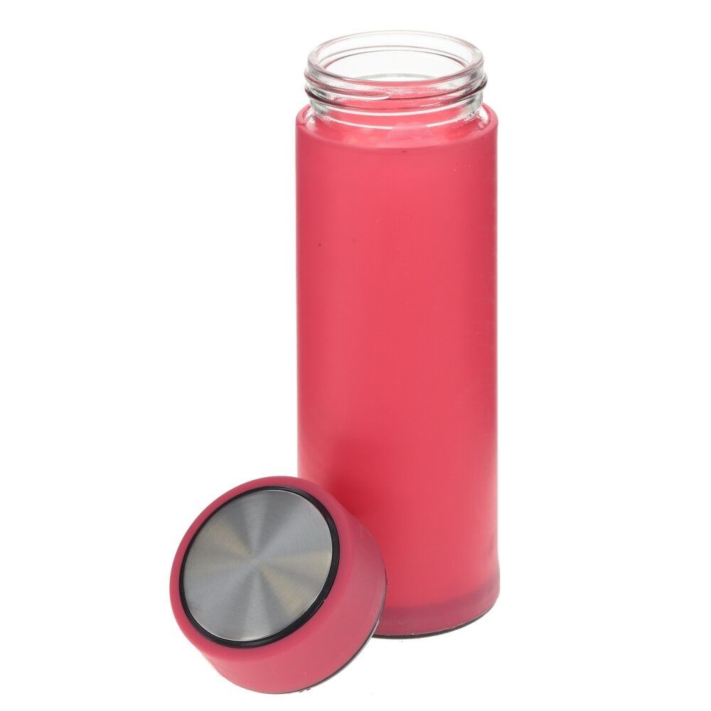 Бутылка питьевая 450 мл L6,5 W6,5 H19 см см 4 вида 798089