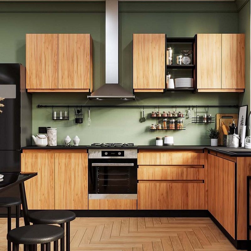 Шкаф навесной Соната 600 дуб золотой