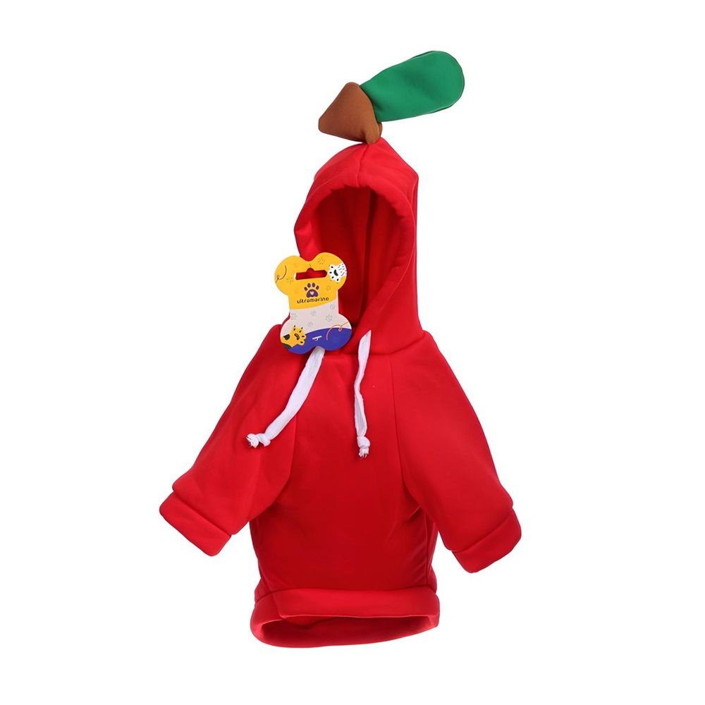 Кофта-толстовка с капюшоном для собак Wonderful style Яблоко р XL Ultramarine