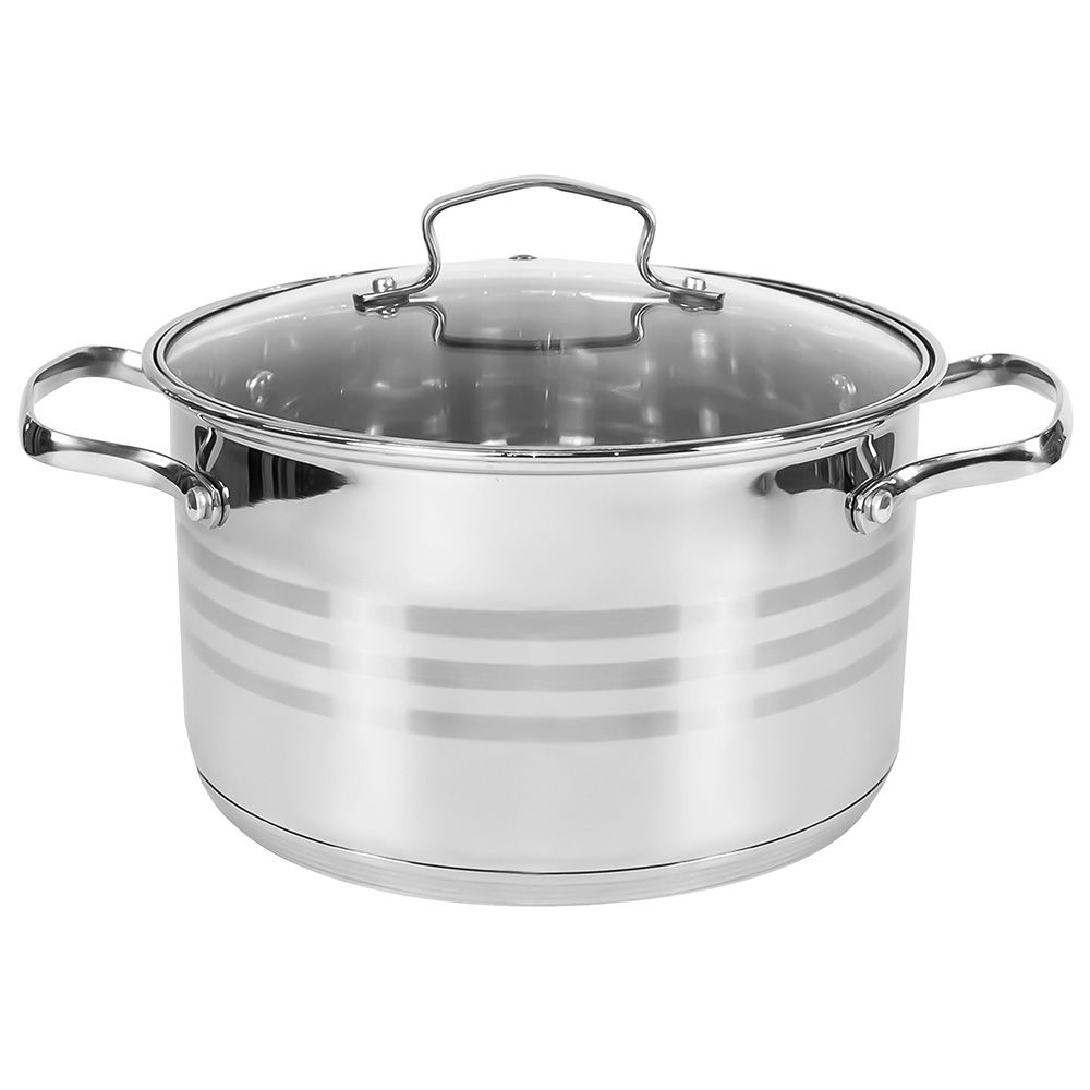 Кастрюля нержавеющая сталь 5,1 л НМ 51122