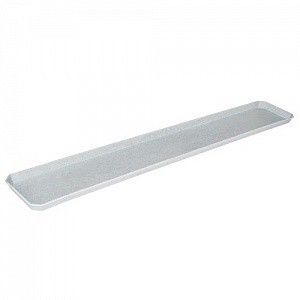 Поддон для ящика балконного мрамор 80 см