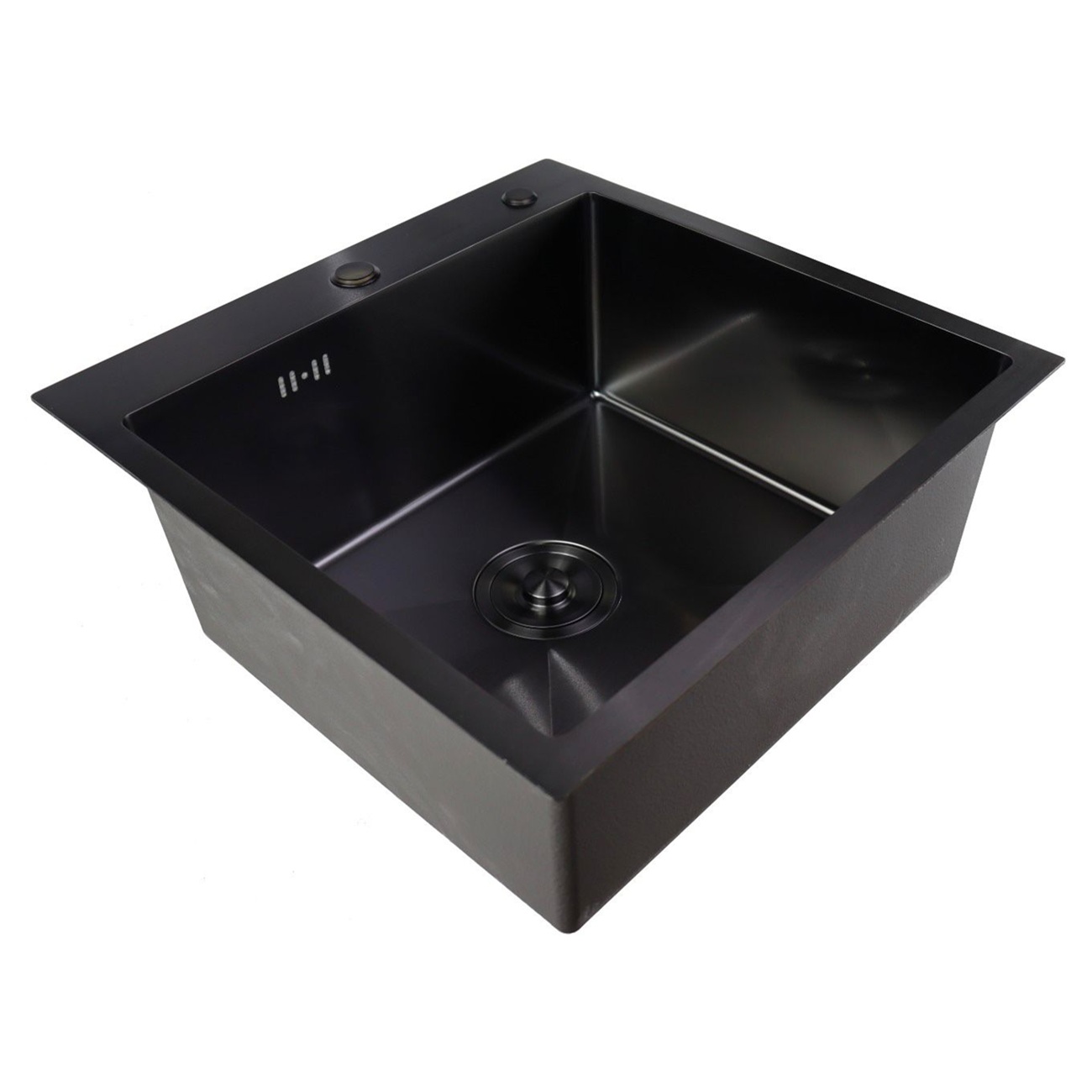 Мойка врезная Marrbaxx B5050-R Decor 500х500х210 мм графит