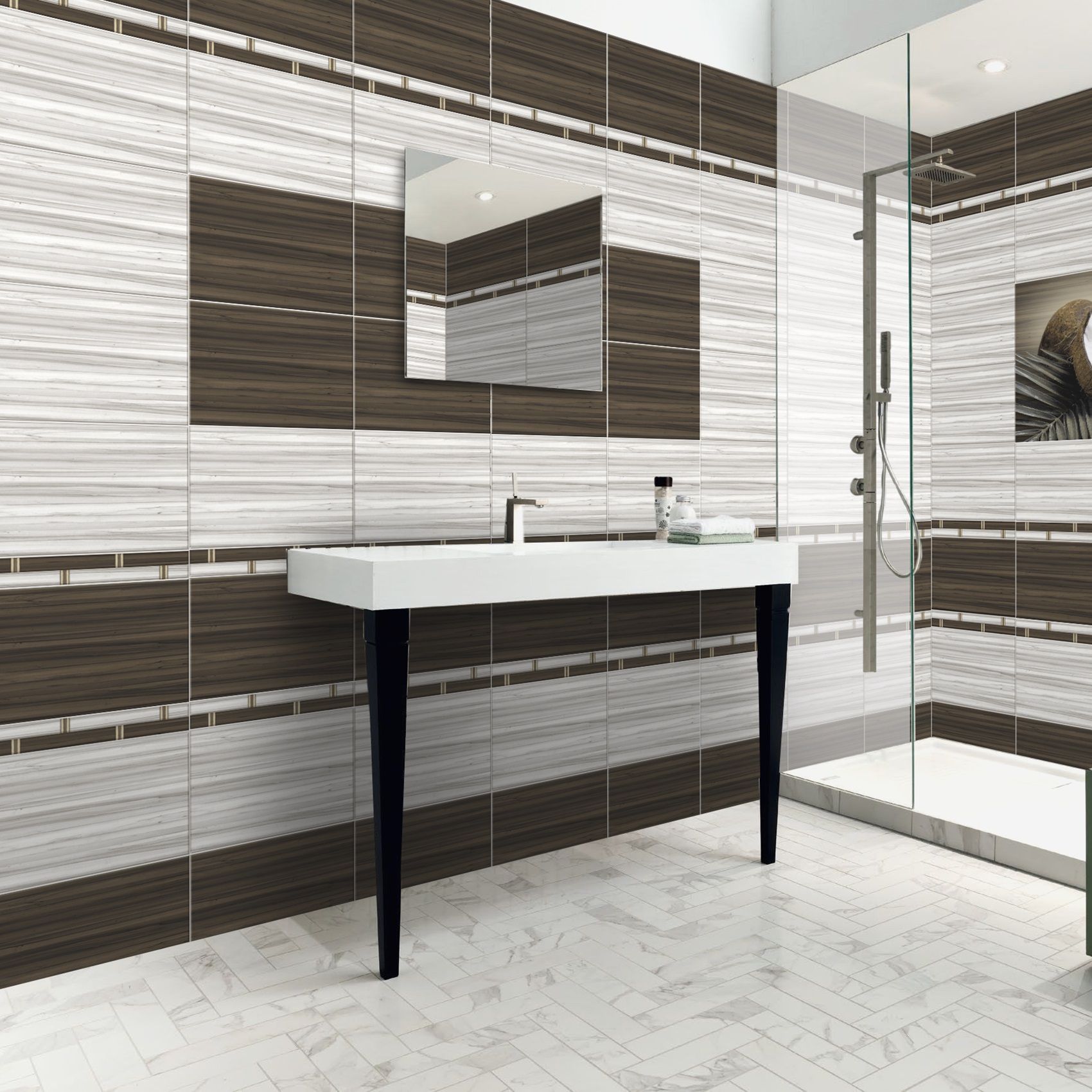 Комплект панелей ПВХ фотопечать Кокос фон 2700х500 мм 2 шт