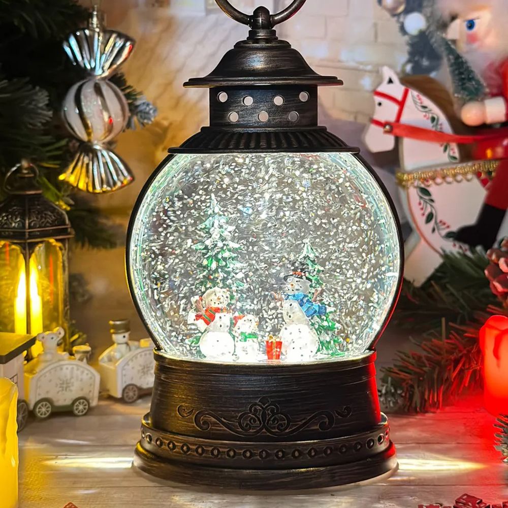 Светильник новогодний Фонарь LED 24х12.5х7,5 см 2024-8566