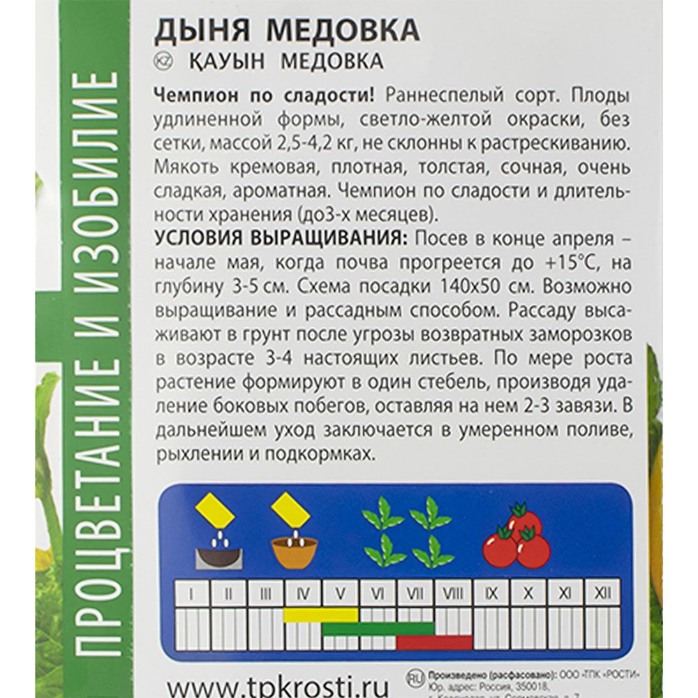 Дыня Медовка ранняя