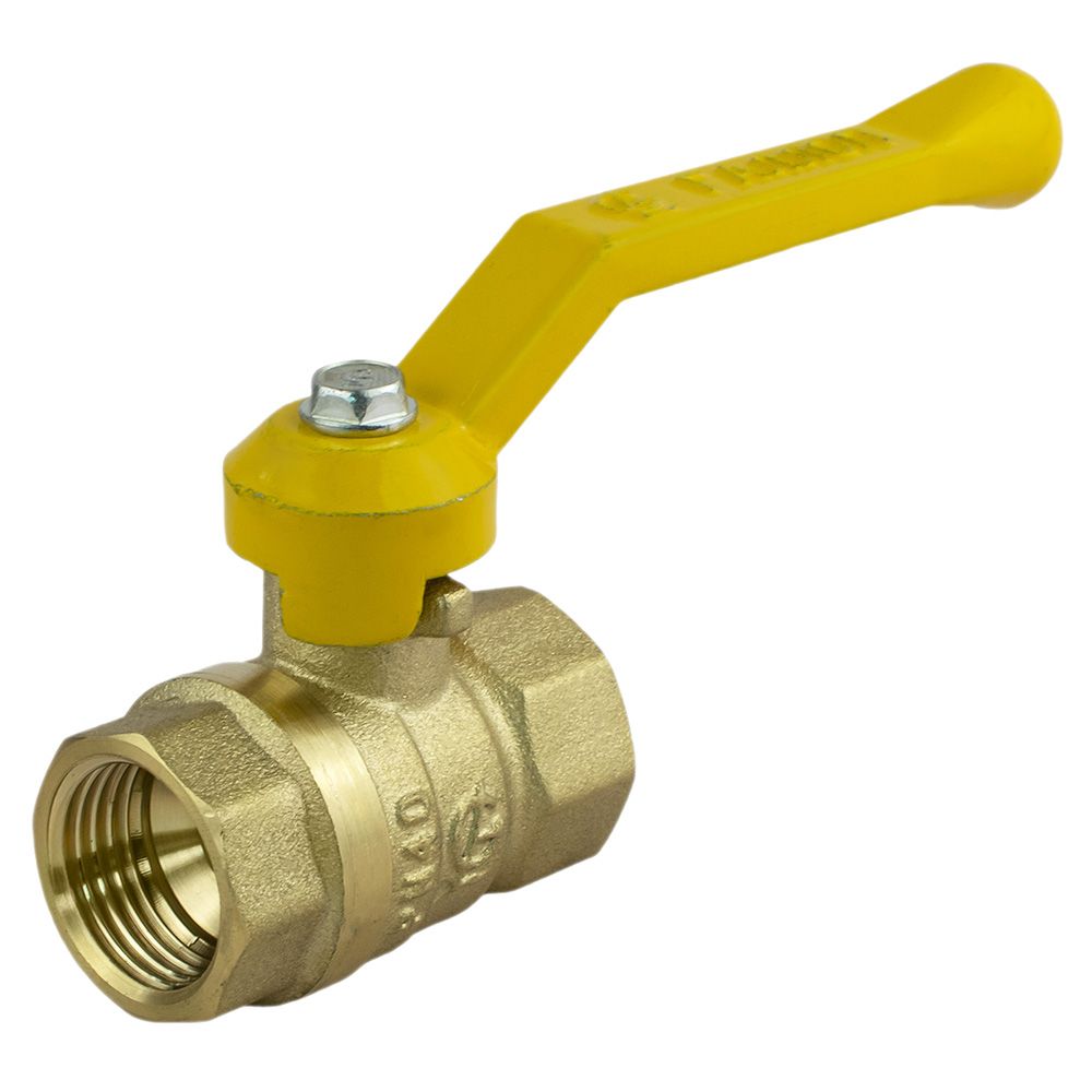 Кран шаровой для газа 1/2'' ВР/ВР рычаг 11б27п Стандарт 220 Галлоп