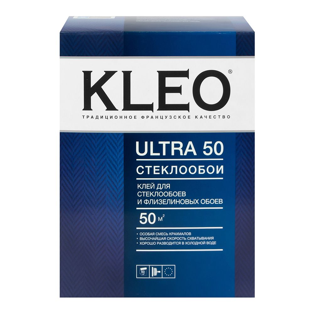 Клей для флизелиновых и стеклообоев Kleo Ultra 50 м2 500 г