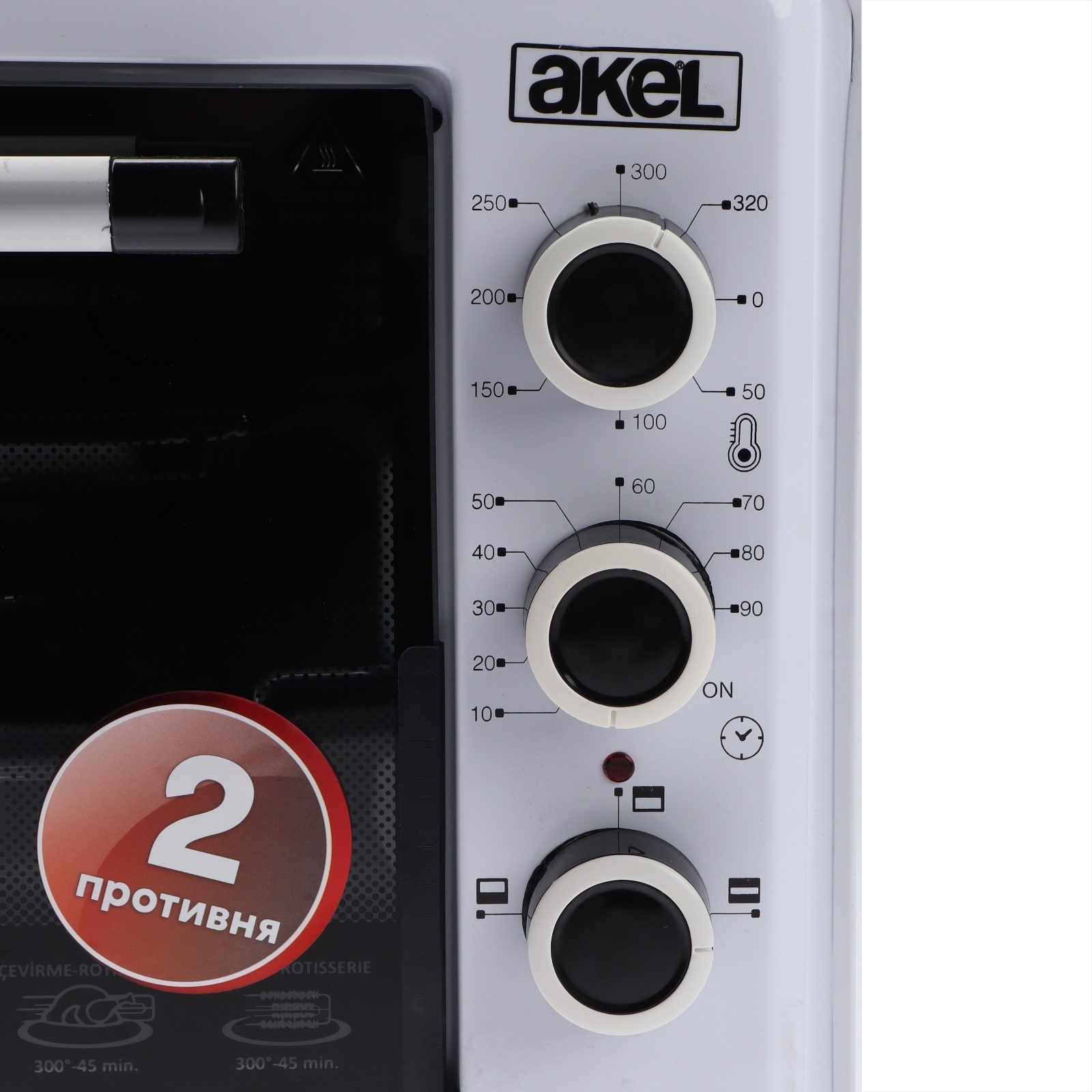 Электродуховка AKEL AF-730 белая 36 л терморег. таймер ТЭН повышенной мощности г. Челябинск