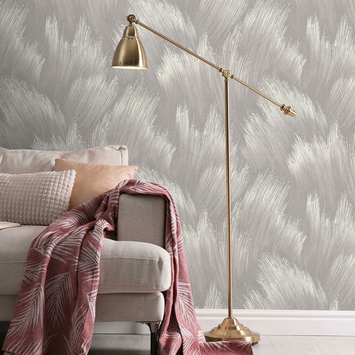 Обои 9255-23 Monte Solaro 1,06x10 м Era серый