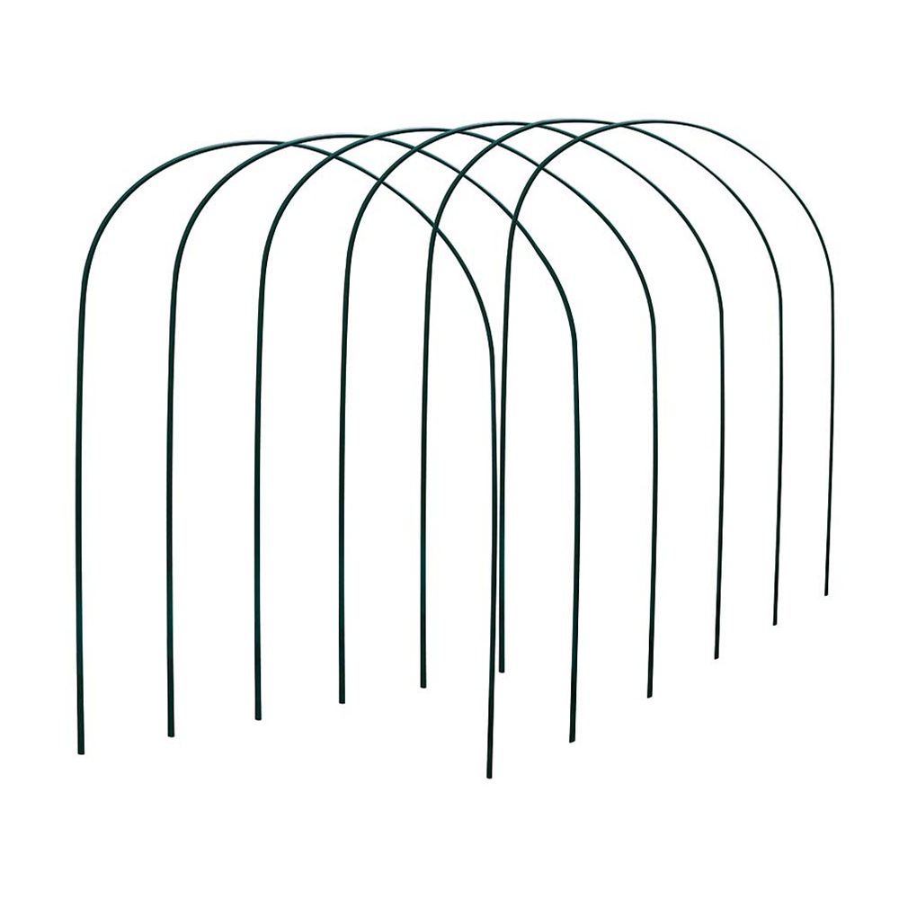 Дуги для парника металл в ПВХ 3 м 6 шт Садовита