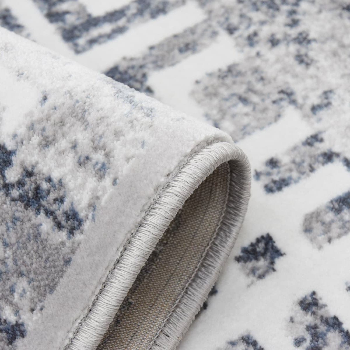 Ковер Бостон (Оникс) 40165-68 0,8х1,5 м серый