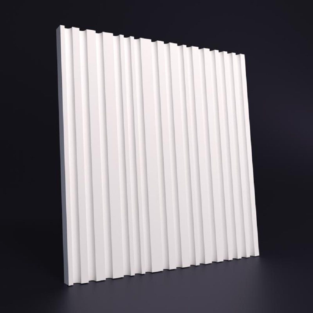 Панель гипсовая 3D Рейка тикс 50*50
