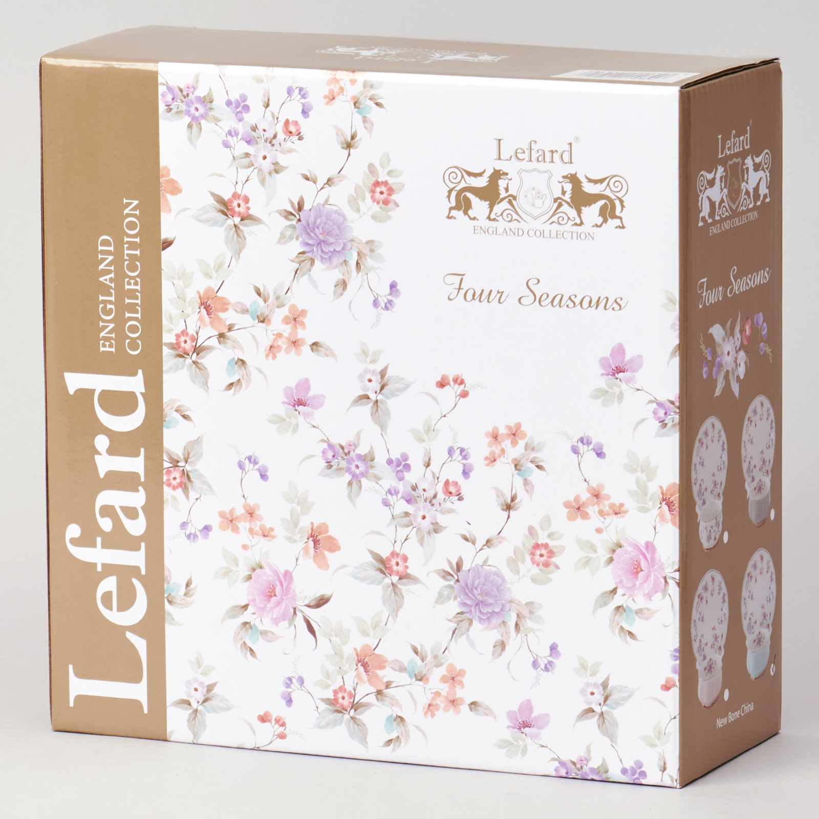 Набор чайный Lefard Времена года на 2 персоны 4 предмета 250 мл фарфор 42-572