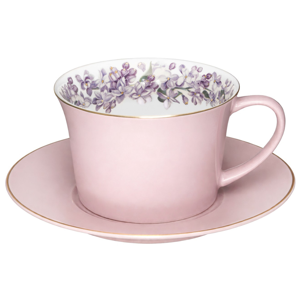 Пара чайная Lefard Lilac 250 мл фарфор 760-802-1