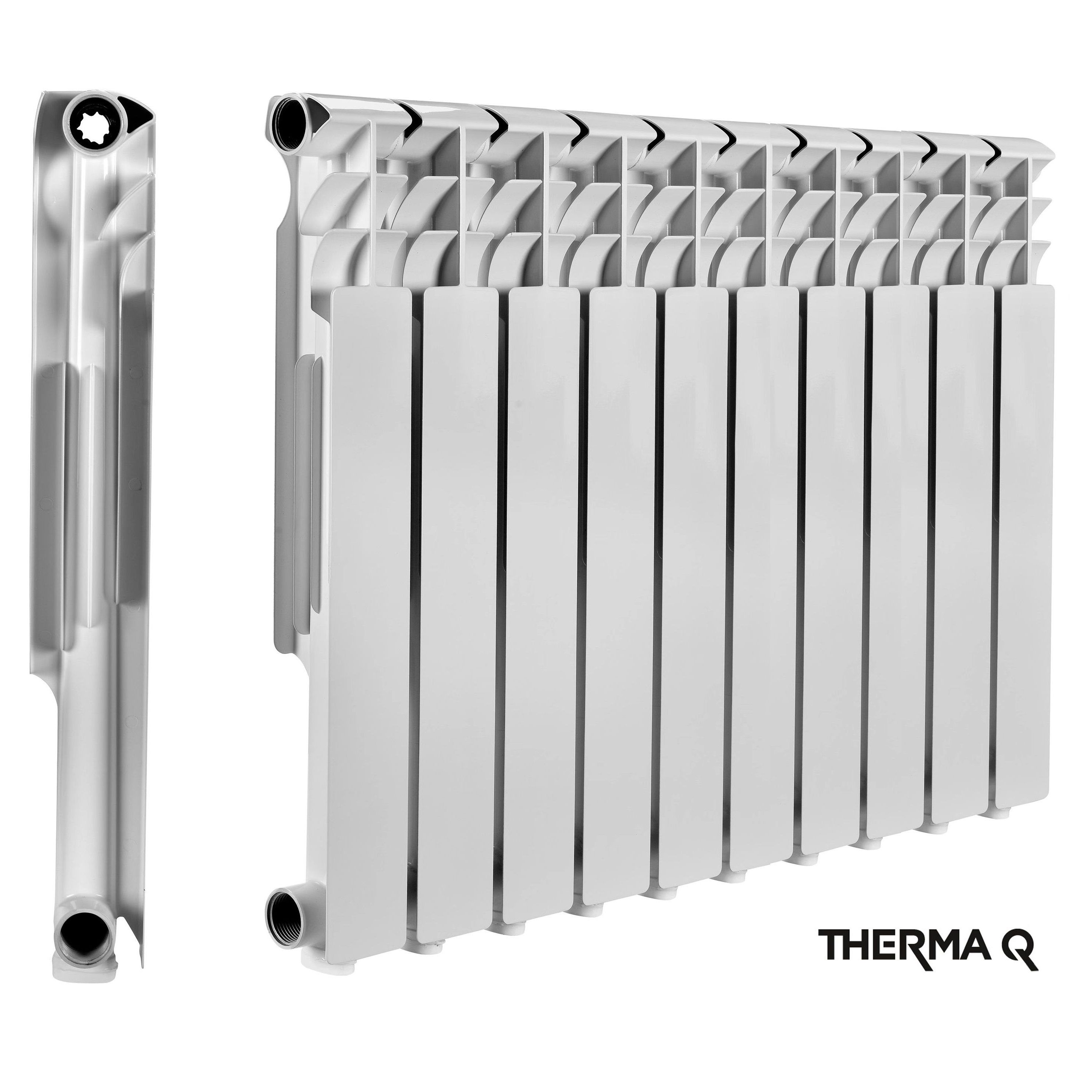 Радиатор алюминиевый Therma Q1 500-80 10 секций