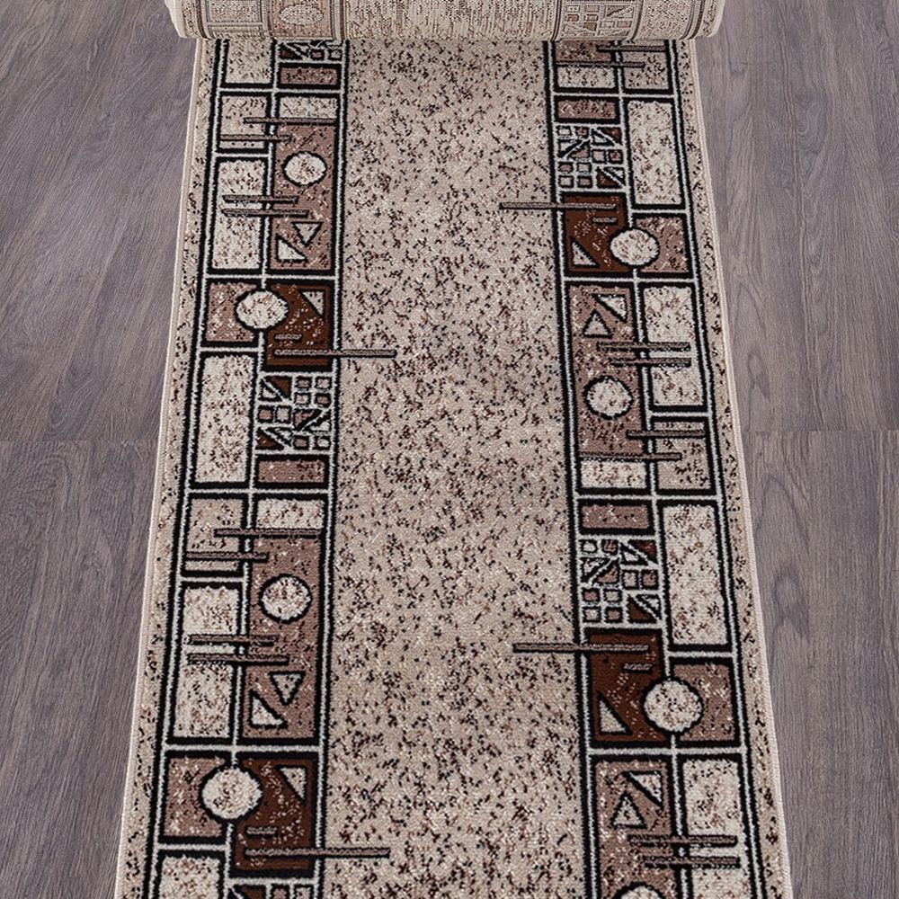 Дорожка ковровая Gavana Merinos Albina 3 1,2 м бежевая