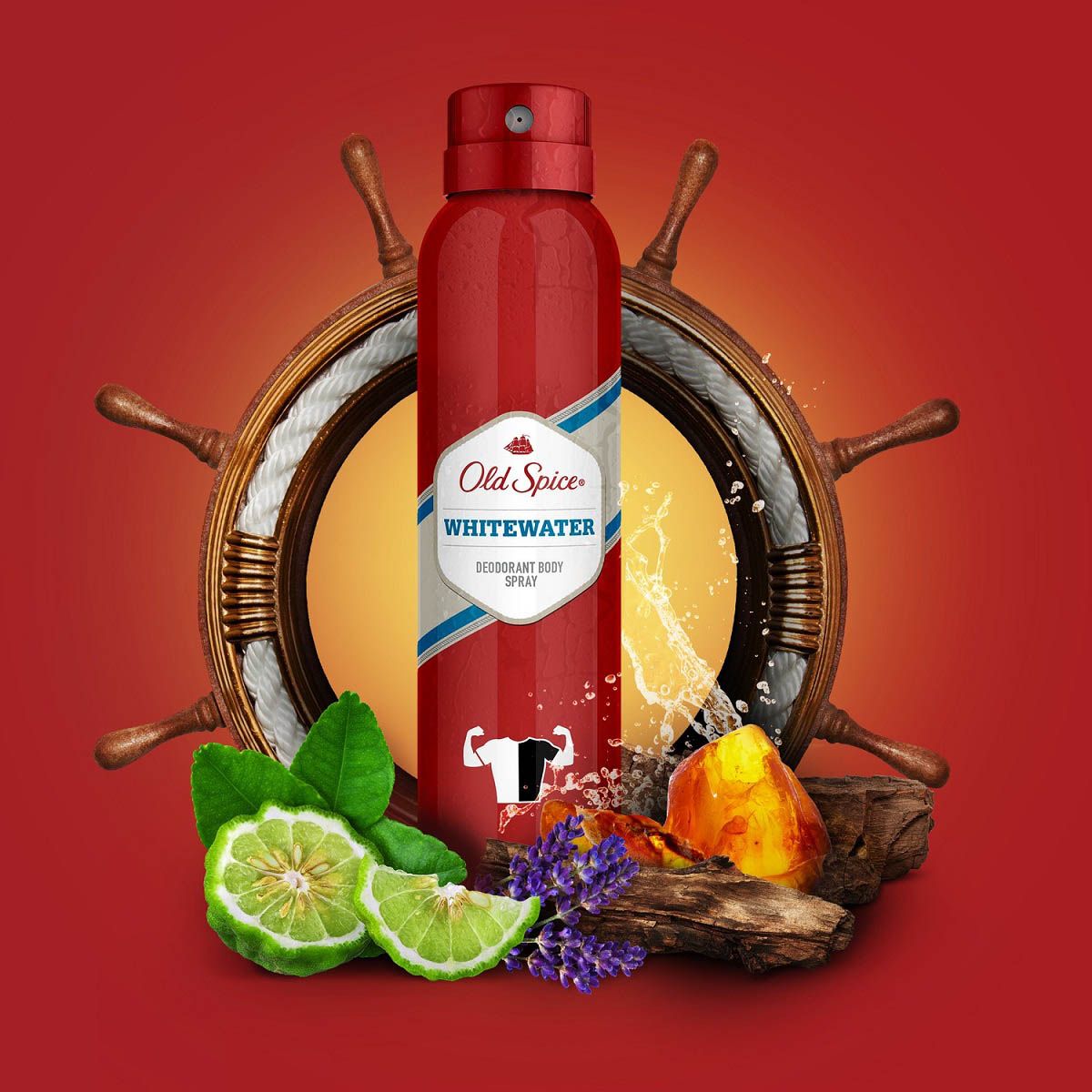 Дезодорант спрей Олд Спайс Вайтвотер 125мл