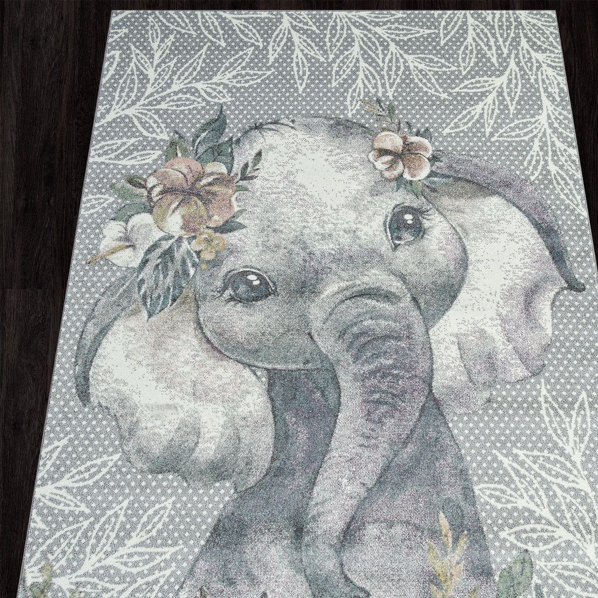 Ковер детский Sofit Merinos F262 1,6х2,3 м серый