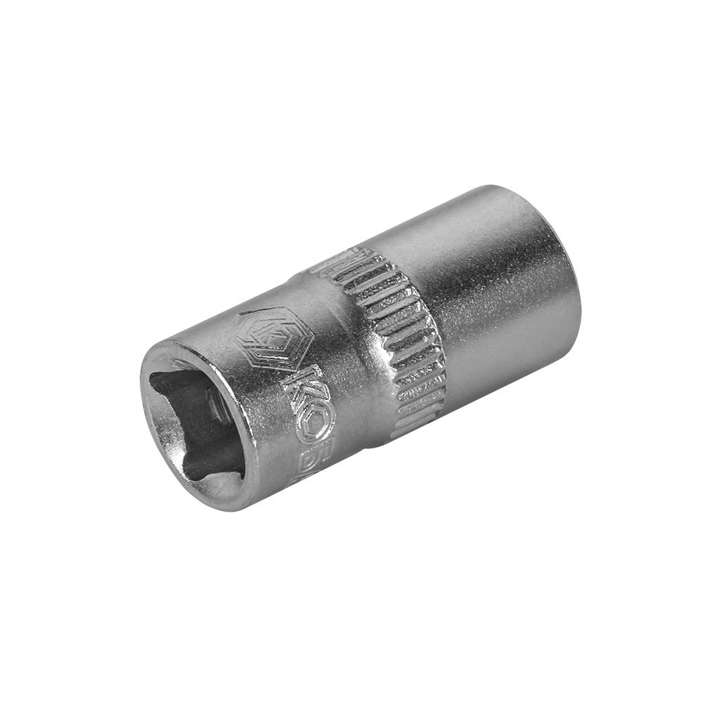 Головка торцевая 1/4" 8 мм CrV 1 шт Кобальт 643-231