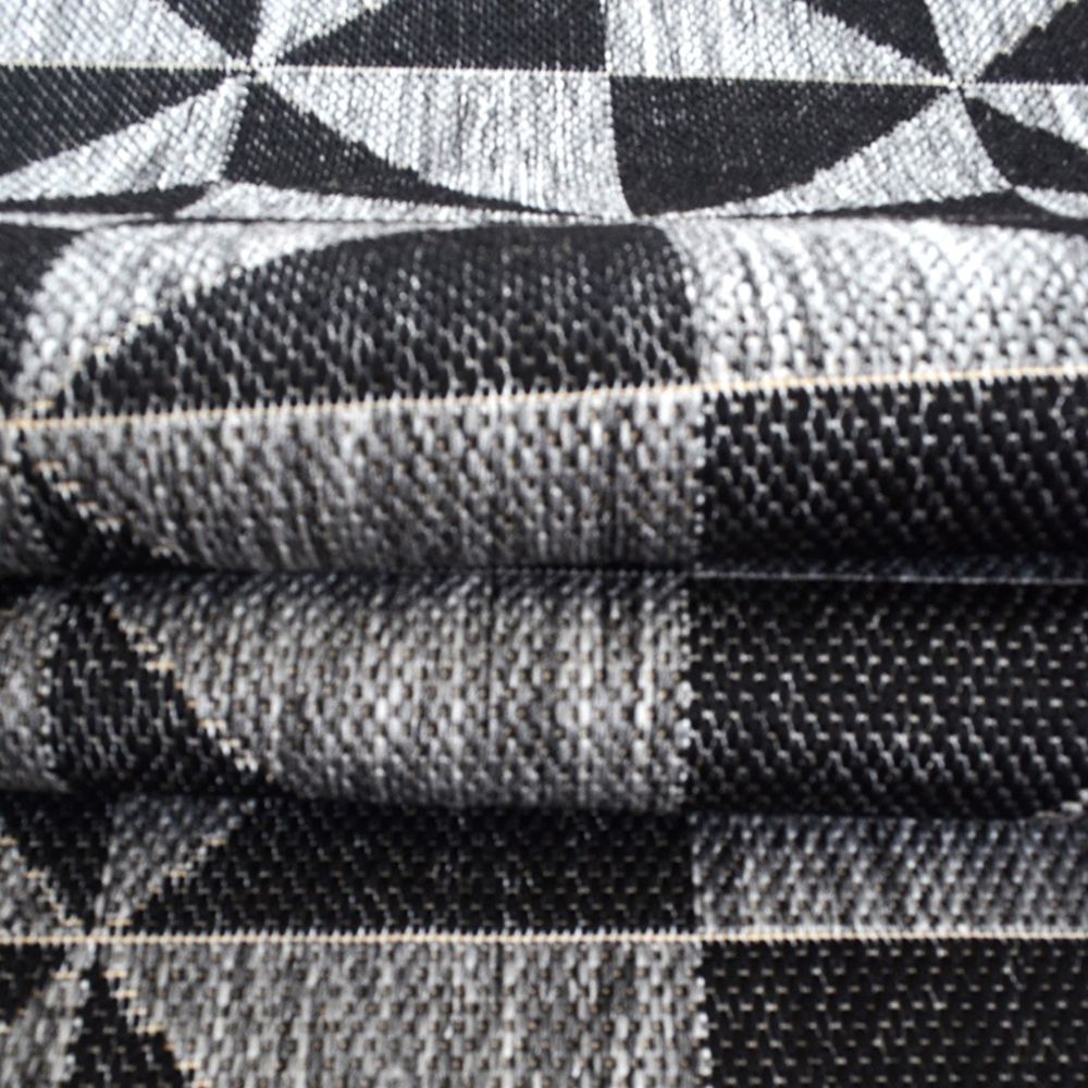 Ковер Экспресс 207 K 0,5х0,8 м черный