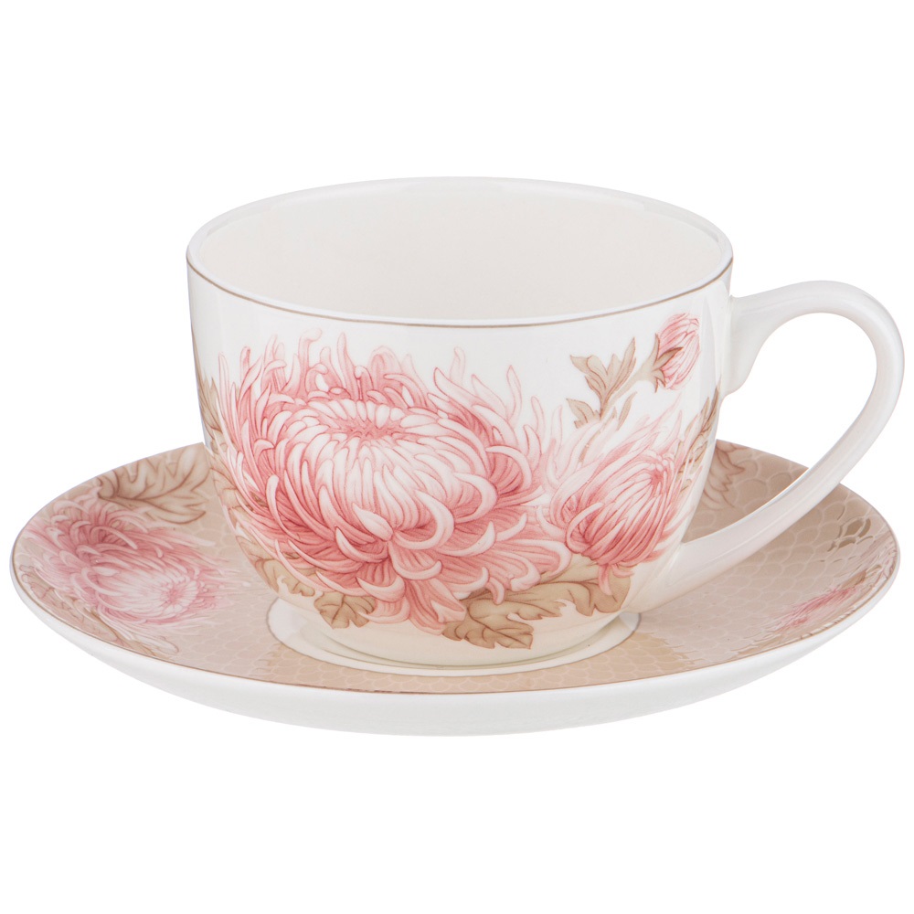 Набор чайный Lefard Астра на 6 персон 12 предметов 330 мл фарфор