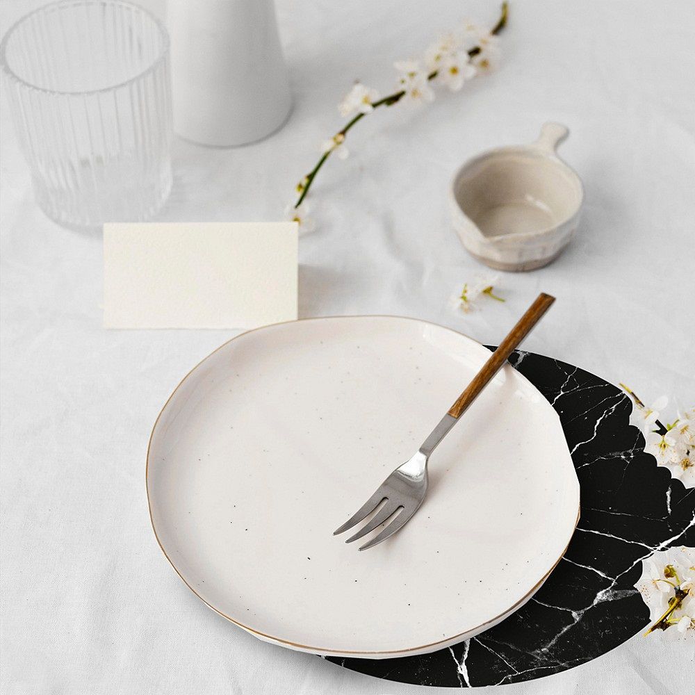 Салфетка сервировочная Найт d36 см черная