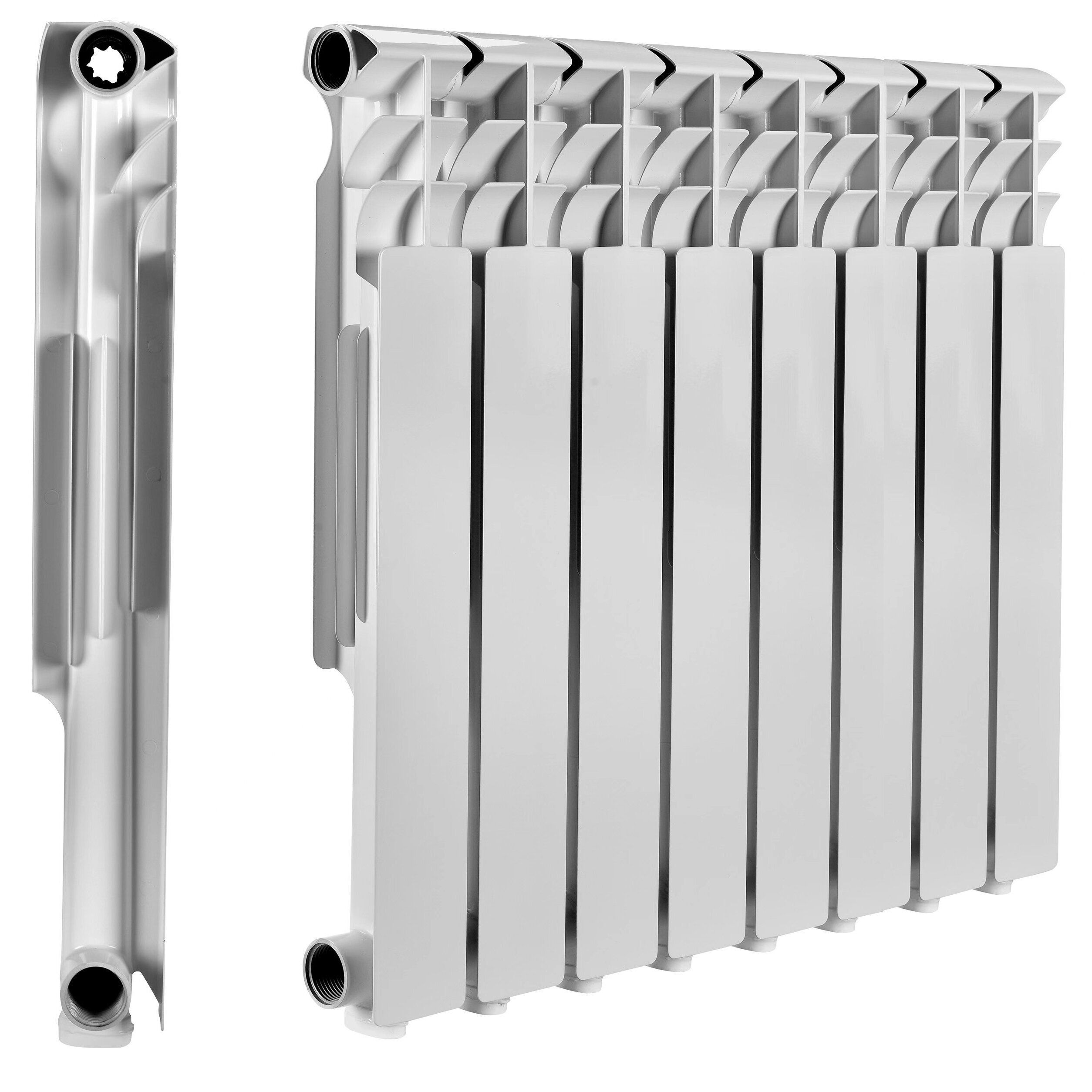 Радиатор алюминиевый Therma Q1 500-80 8 секций