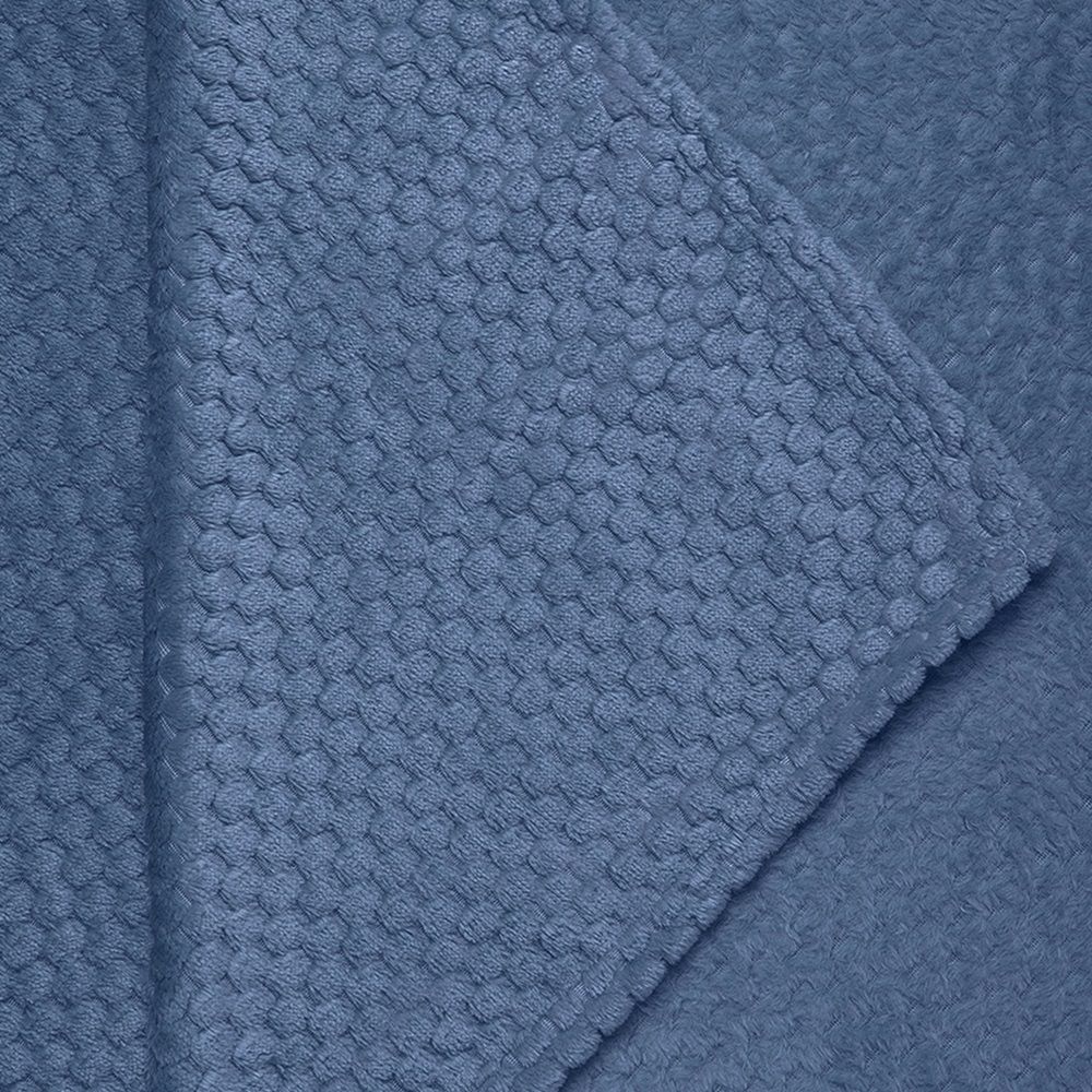 Плед фланель жаккард TF FNJ LTBL1 033/1520 r-ромбики NC 150x200 см синий