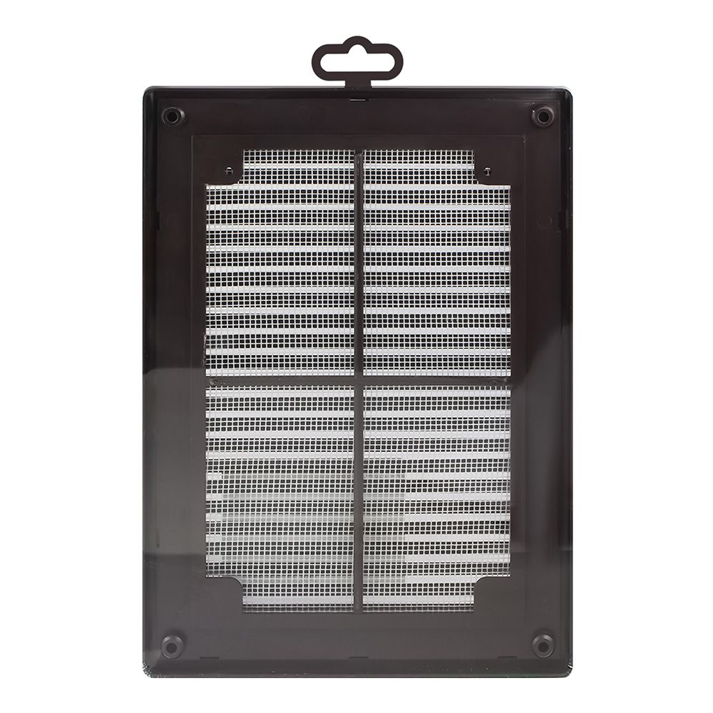 Решетка вентиляционная вытяжная коричневая 1825Р Era