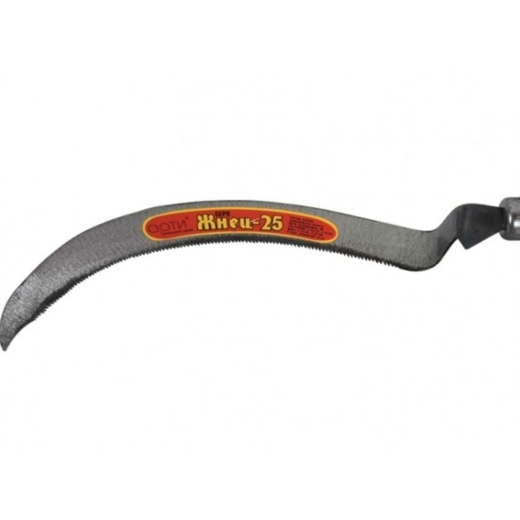 Серп 190 мм с зубцом дерев ручка Жнец-25