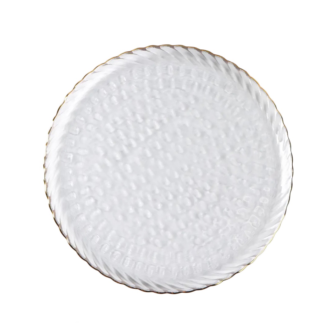 Блюдо сервировочное d21,5 см стекло 2025-1300